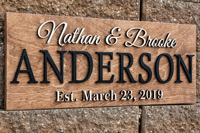 Family Name Sign