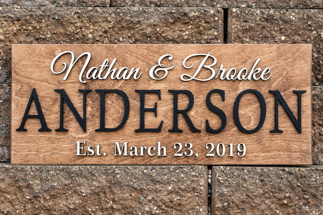 Family Name Sign