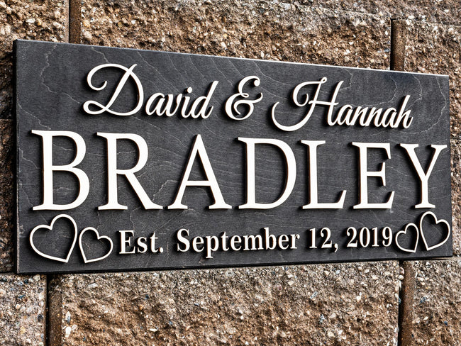 Last Name Sign