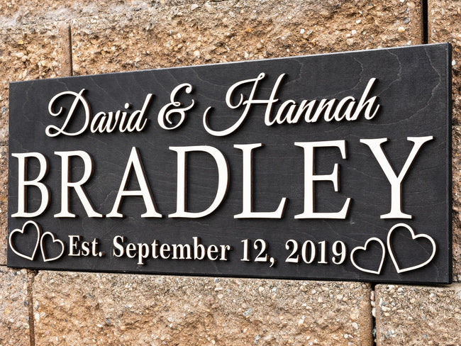 Last Name Sign