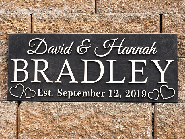 Last Name Sign