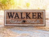 Couples Heart Name Sign