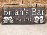 Personalized Bar Sign
