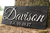 Custom Wood Sign