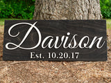 Custom Wood Sign