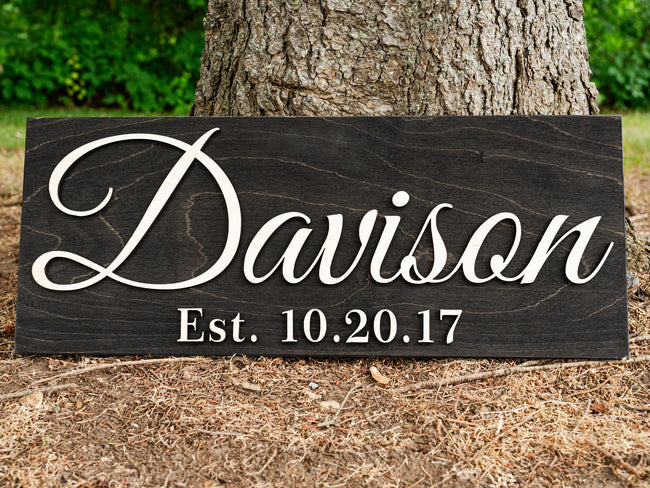 Custom Wood Sign