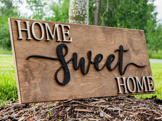 Home Sweet Home Sign