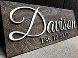 Custom Wood Sign
