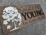 Wedding Established Sign