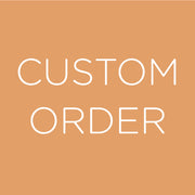 Custom 30" CABRERA sign in the color Black