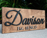 Custom Wood Sign