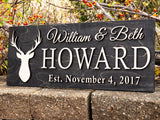 Wood Cabin Sign