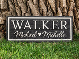 Couples Heart Name Sign