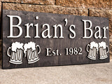 Personalized Bar Sign