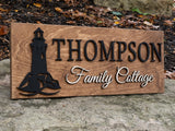 Light House Name Sign