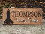 Light House Name Sign