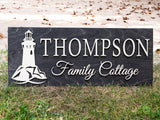Light House Name Sign