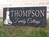 Light House Name Sign