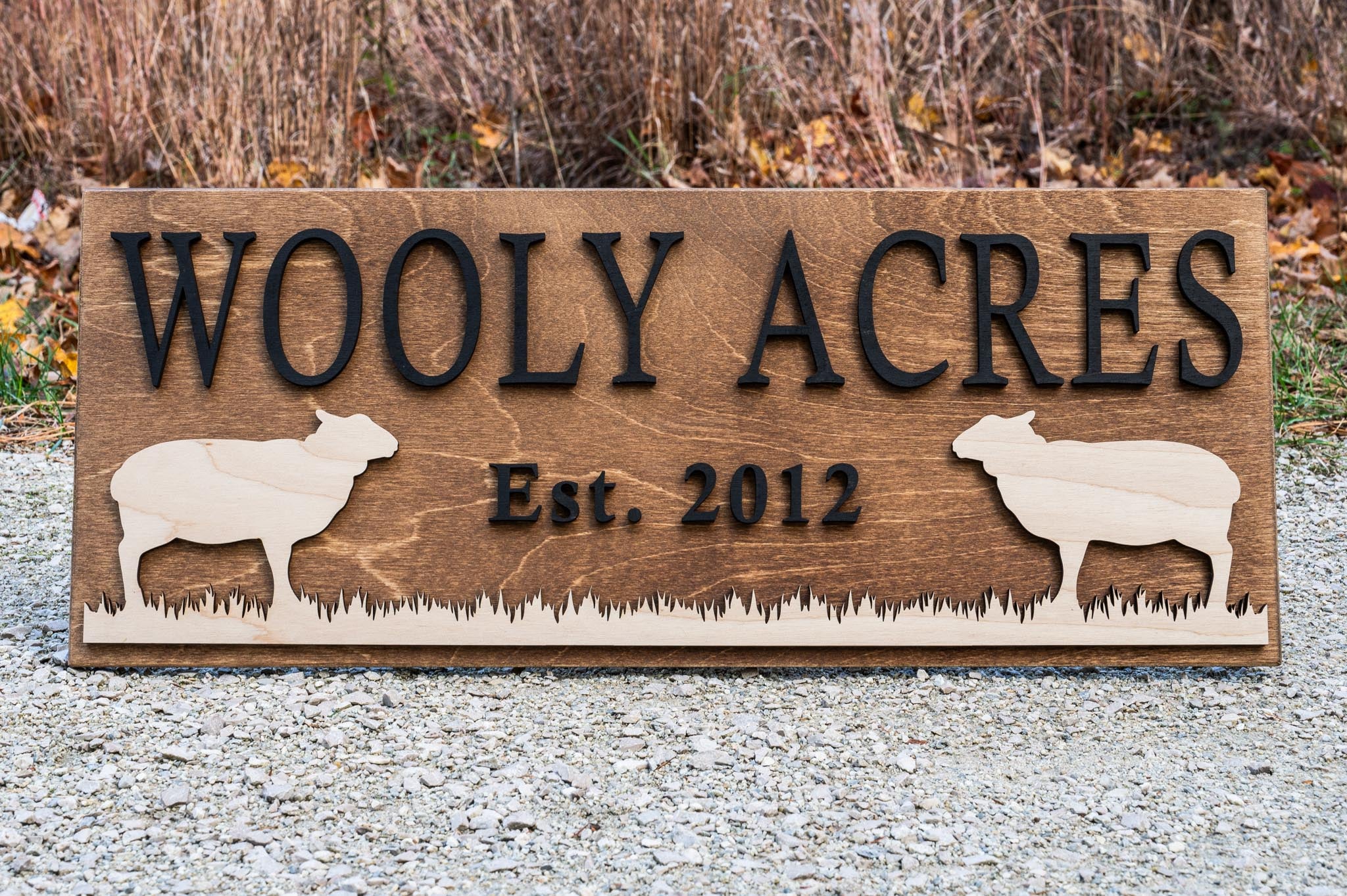 Personalized Farm Gift | Ranch Farm Decor | Custom Farm Signs– Laser ...