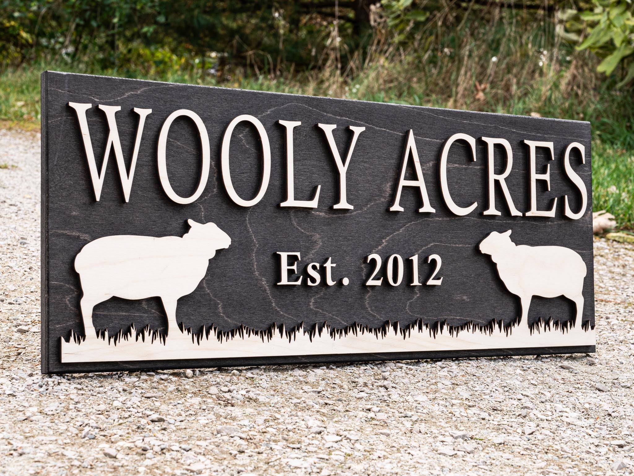 Personalized Farm Gift | Ranch Farm Decor | Custom Farm Signs– Laser ...