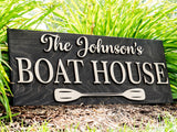 Boat House Sign