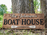 Boat House Sign