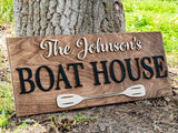 Boat House Sign