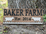 Farm Cattle Sign