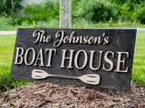Boat House Sign