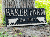 Farm Cattle Sign